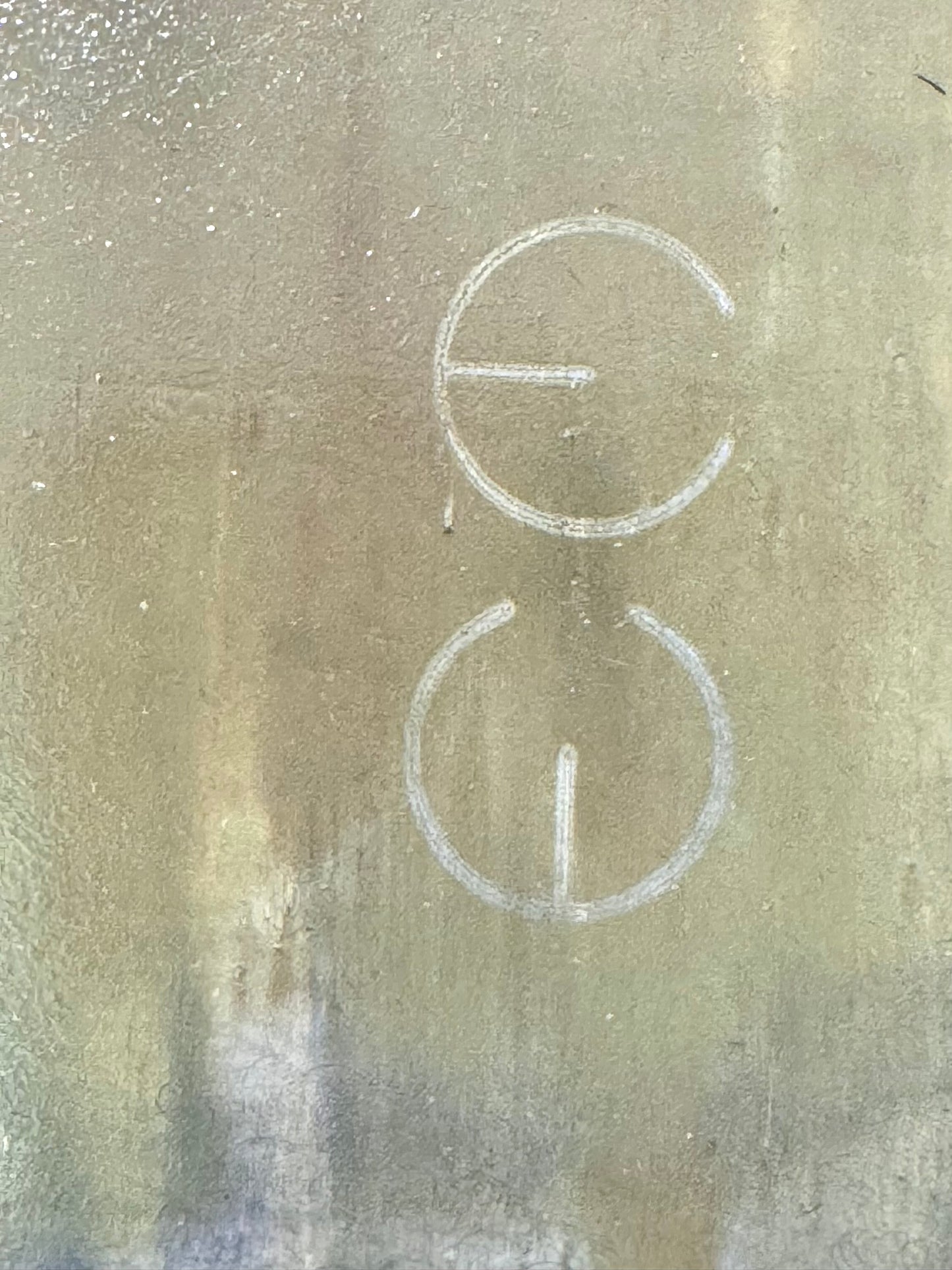 Detailaufnahme der Signatur von Eduard Warkentin, E W