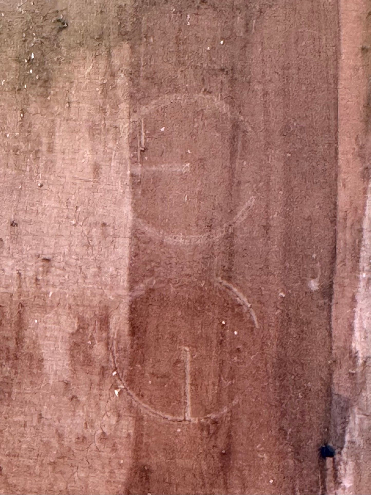 Detailaufnahme der Signatur von Eduard Warkentin, E W